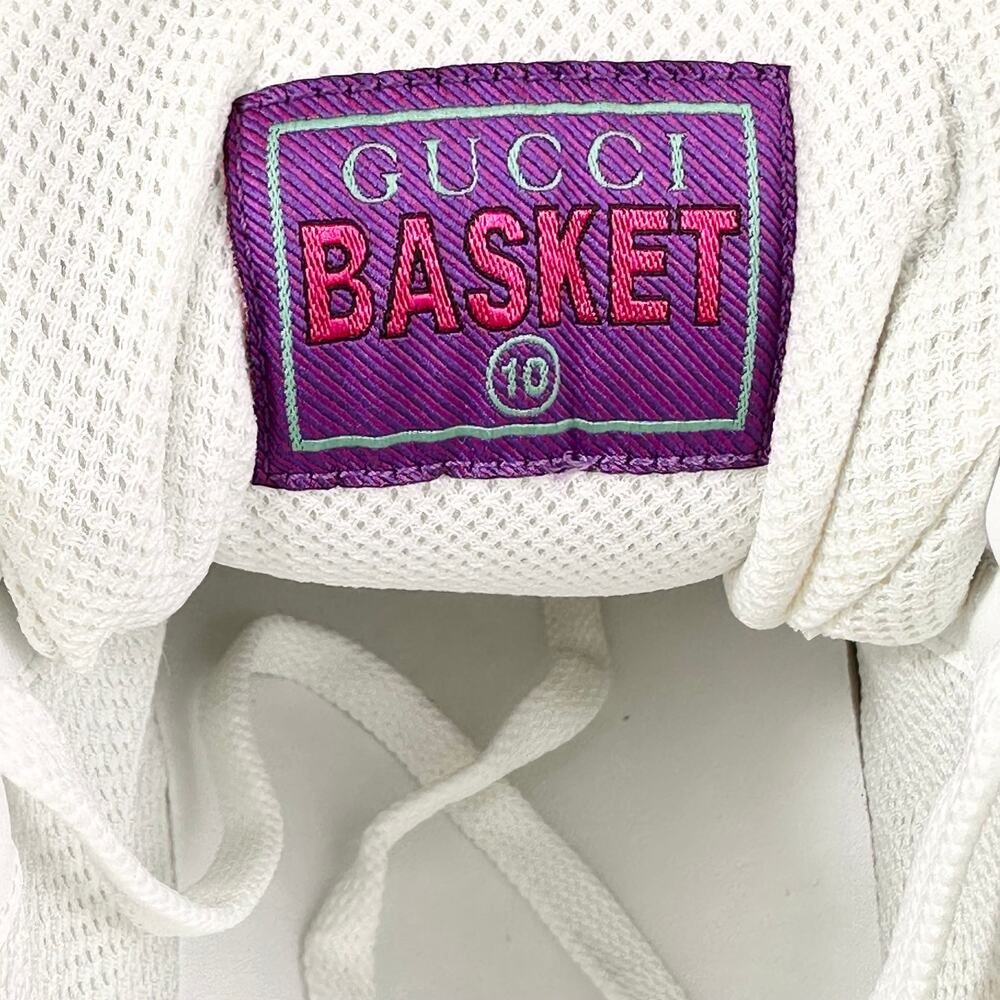 Gucci Distressed Basket Low Top Sneaker - Men’s 10.5 - Picture 7 of 8